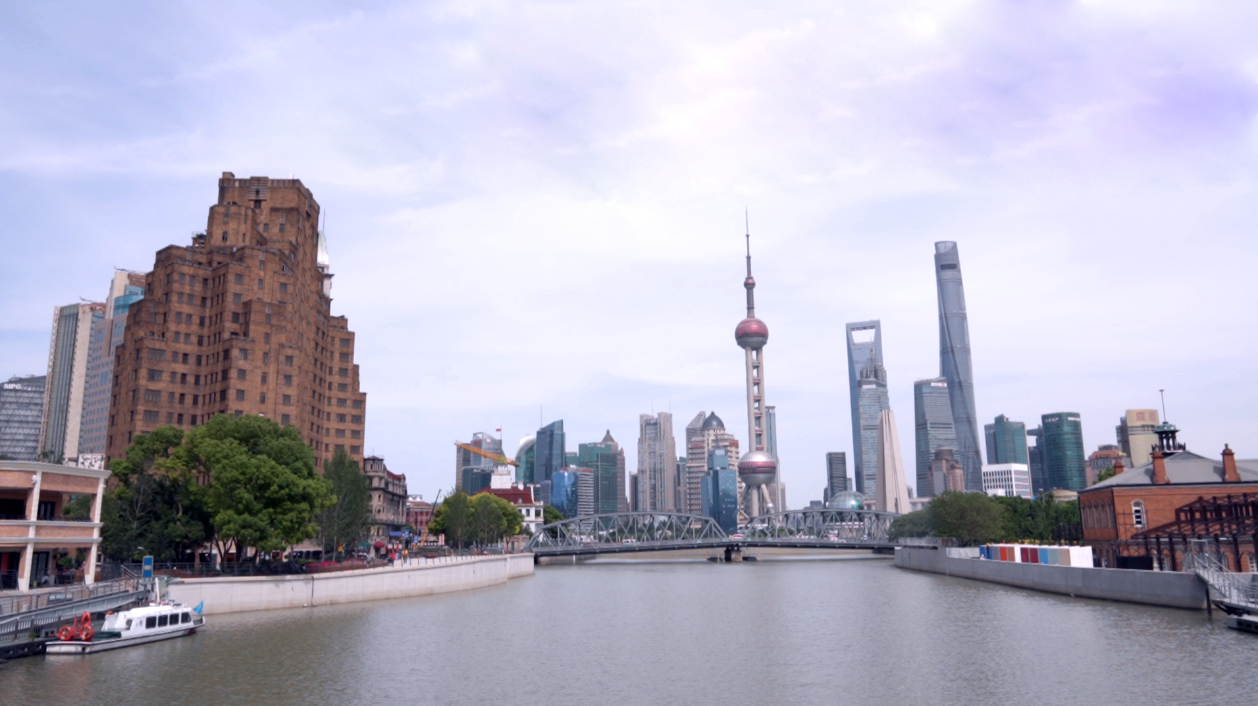 苏州河游览，邮政大楼、外白渡桥、四行仓库，感受老上海风情